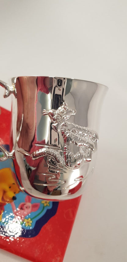 Disney Winnie The Pooh Silver Plated Childs Cup 40001 Collectors BNIB