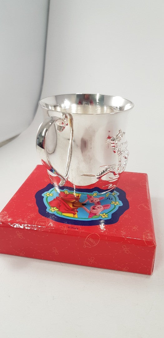 Disney Winnie The Pooh Silver Plated Childs Cup 40001 Collectors BNIB