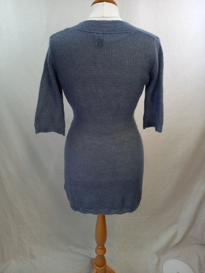 Freespirit Blue Knitted Jumper UK 14 Excellent condition