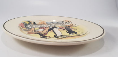 Royal Doulton Daily Mirror Wilfred & Pipsqueak Small Plate 6" Rare Antique 1930s