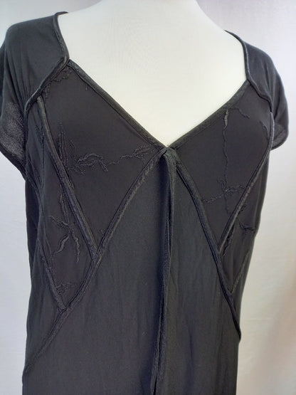 Chesca Black Maxi Dress UK 24 Excellent condition