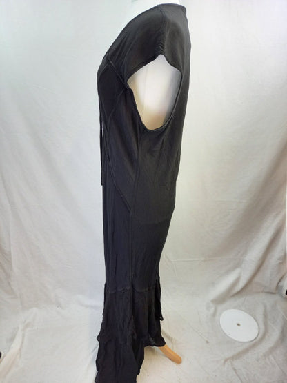 Chesca Black Maxi Dress UK 24 Excellent condition