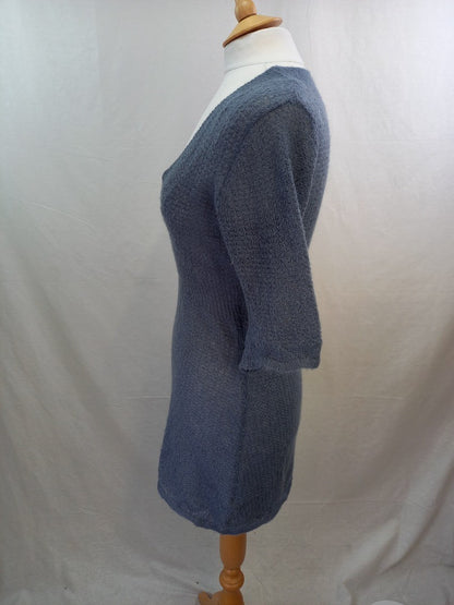 Freespirit Blue Knitted Jumper UK 14 Excellent condition