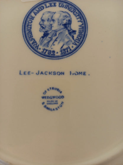 wedgewood blue white plate washington university