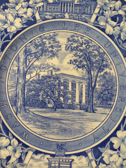 wedgewood blue white plate washington university