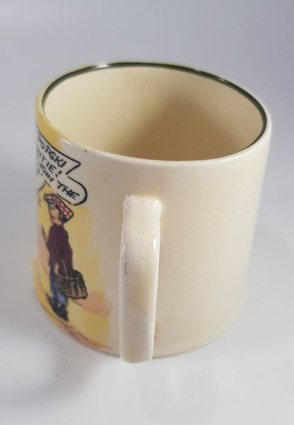 Royal Doulton Daily Mirror 'Pip, Squeak and Wilfred' Child's Mug c1930 VGC