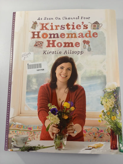 kirstie's homemade home signed book copy allsopp