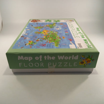 Amagenius World Map Puzzle 48 Piece Kids Complete Excellent Condition