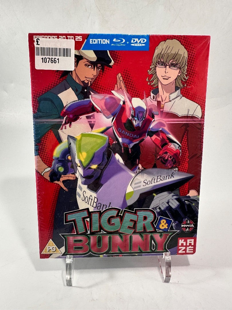 Tiger and Bunny: Part 4 - Blu-Ray + DVD - Eps 20-25 Vol 4/4 Box set