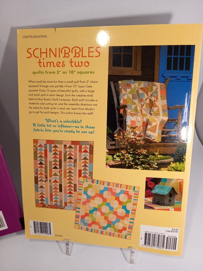 Schnibbles Times Two & Quilted Projects Patchwork Quilting Books Carrie Nelson