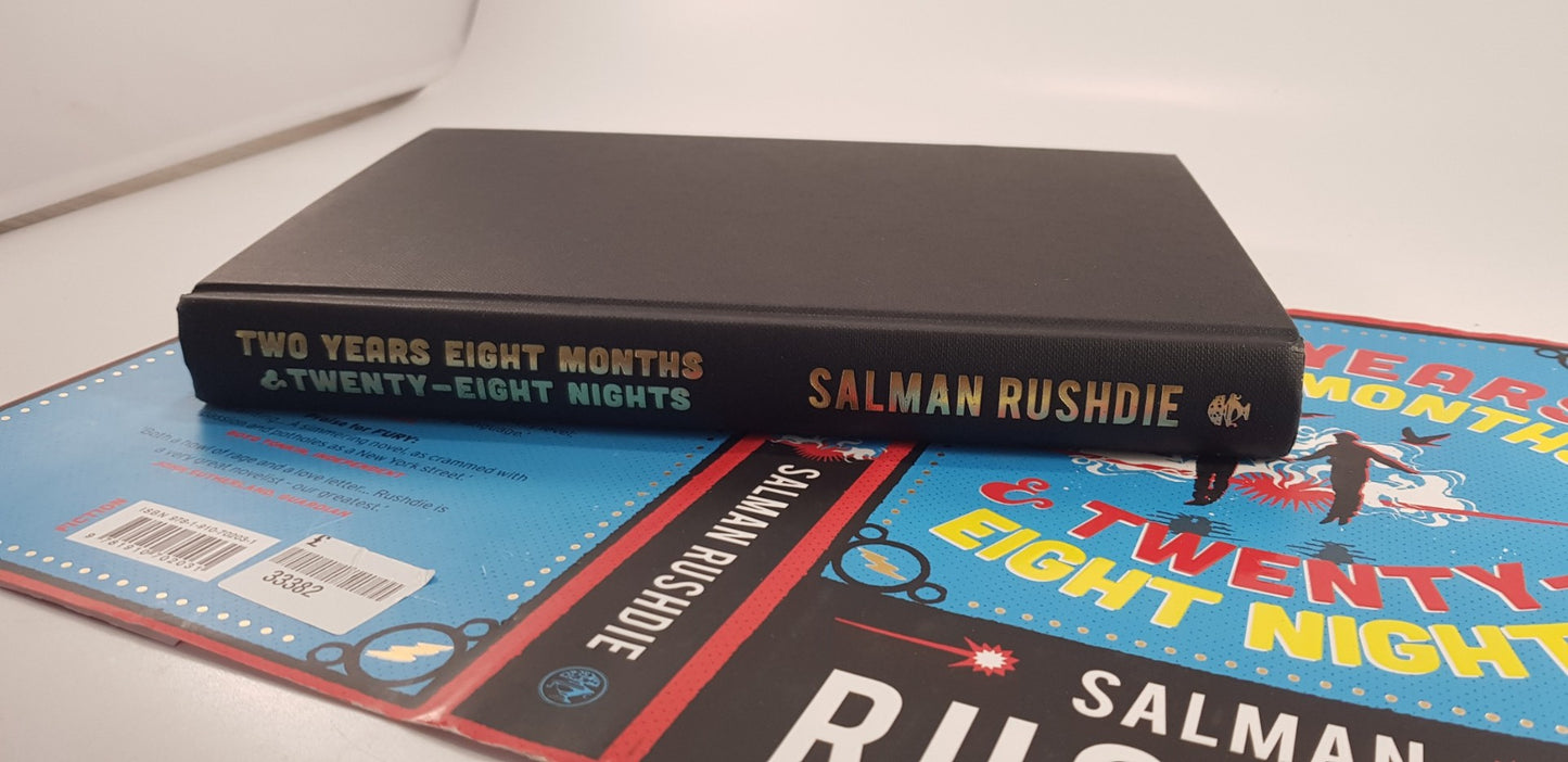 Two Years Eight Months & Twenty-Eight Days By Salman Rushdie Signed 1st Ed Ex Con