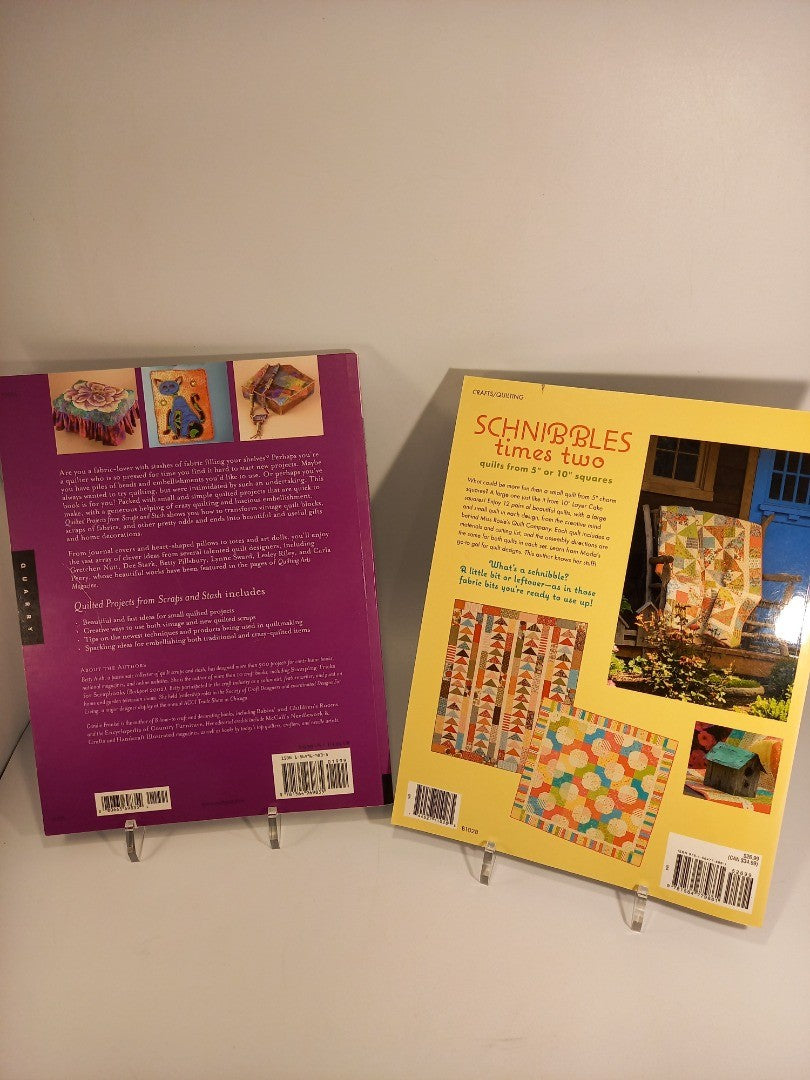 Schnibbles Times Two & Quilted Projects Patchwork Quilting Books Carrie Nelson