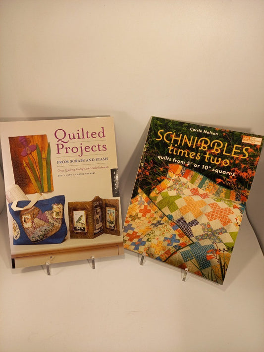 Schnibbles Times Two & Quilted Projects Patchwork Quilting Books Carrie Nelson