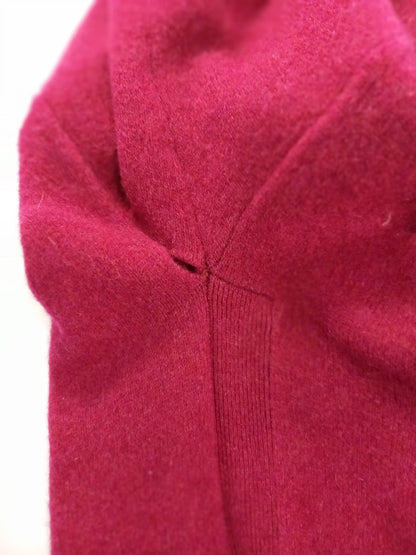 john lewis cashmere red jumper size 16