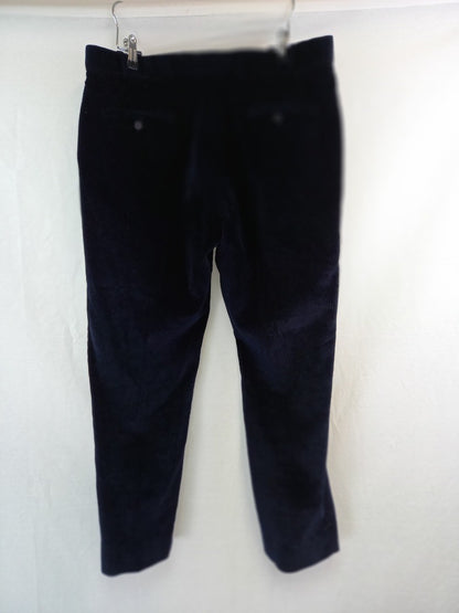 magee corduroy trousers 36 r navy mens