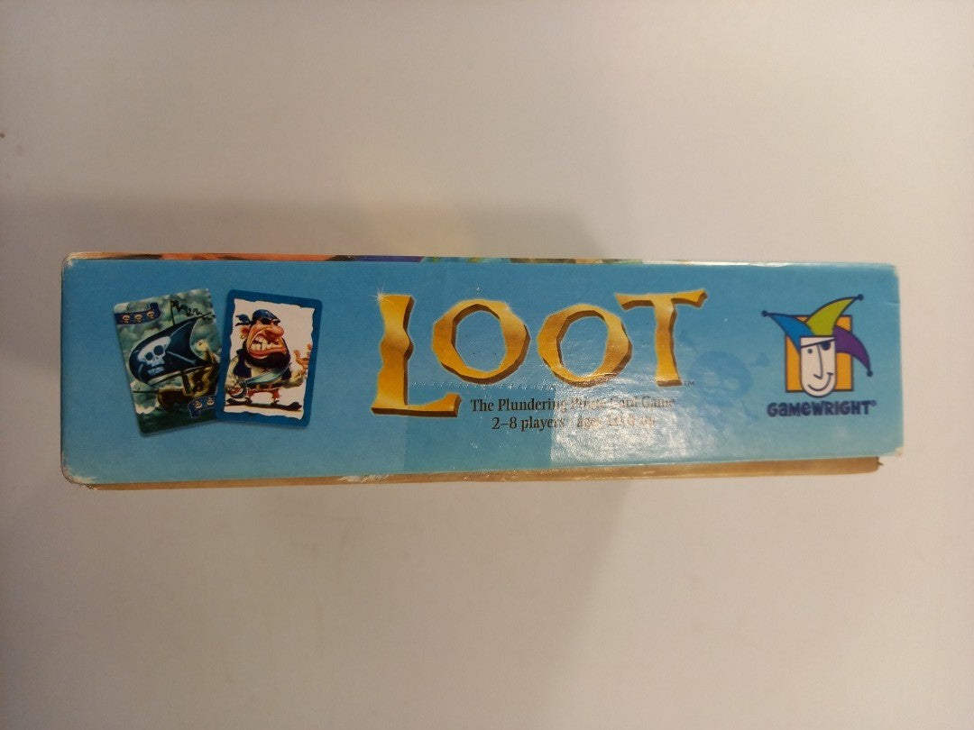 loot card game pirate gamewright