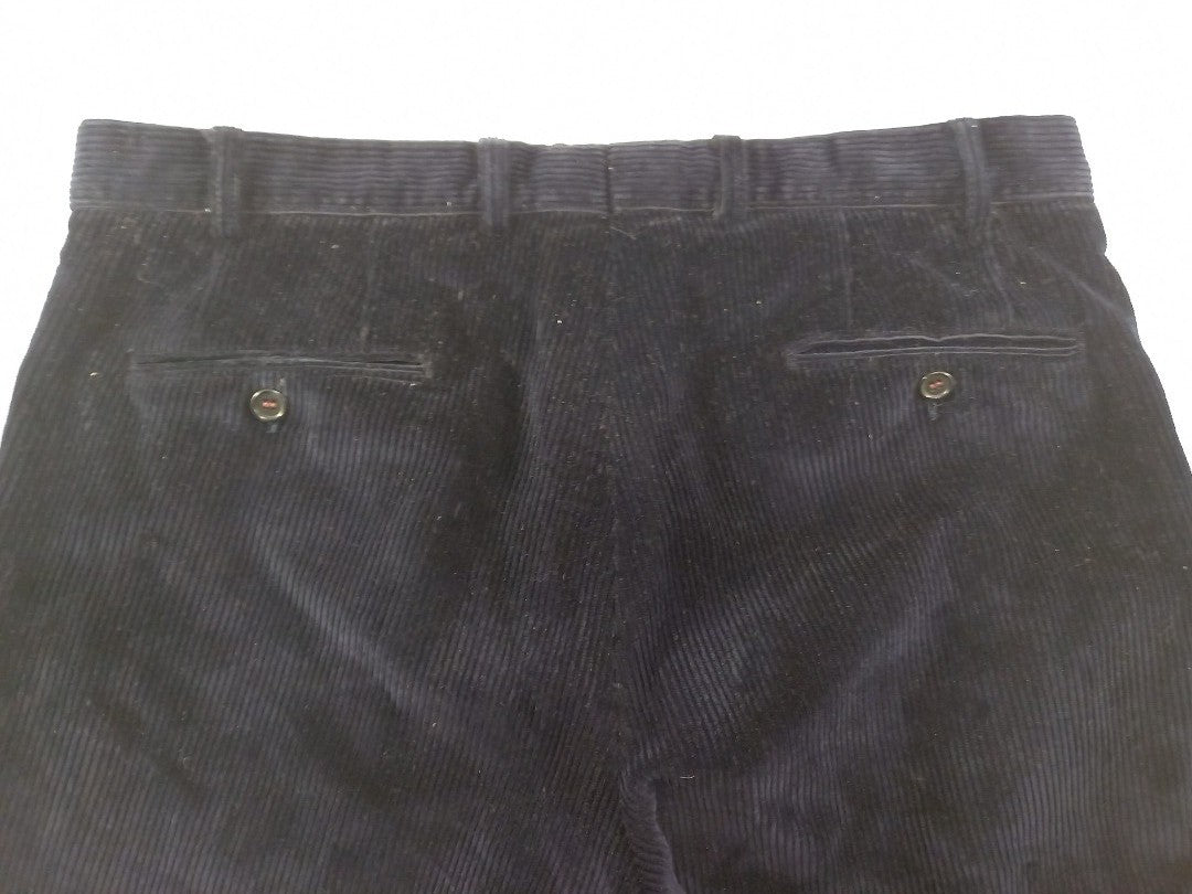 magee corduroy trousers 36 r navy mens