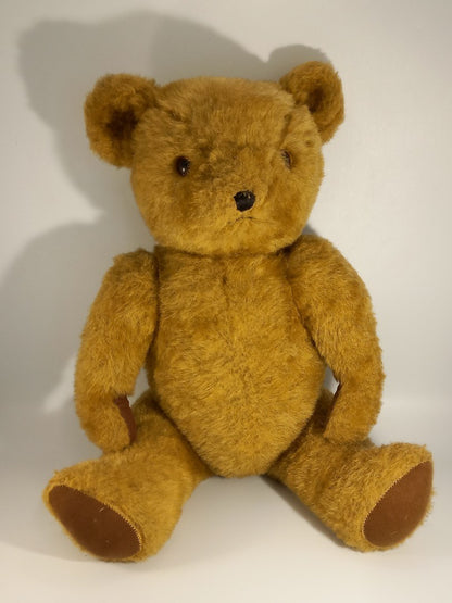 Dean's Childsplay Toys Ltd Rye Sussex Vintage 60s Jointed Teddy Bear