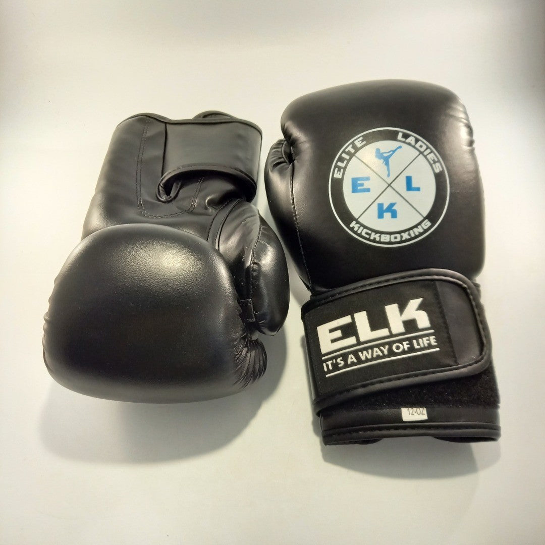 Elite Women’s Kickboxing Gloves KB 12óz Excellent Condition