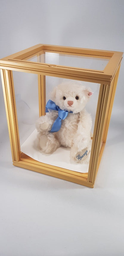 Steiff The Royal Baby Bear George In Case Number 4801 Excellent Condition