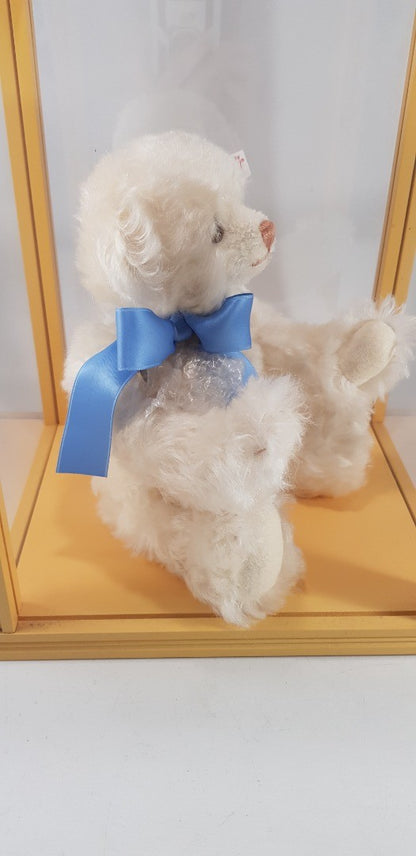 Steiff The Royal Baby Bear George In Case Number 4801 Excellent Condition