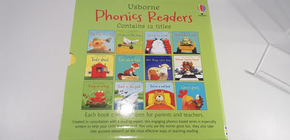 Usborne Phonics Readers 12 Book Gift Set Collection Excellent Condition