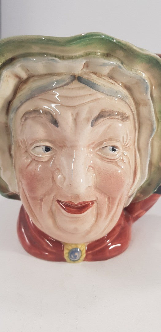 Beswick Ware Sairey Gamp Toby Jug Large 18cm #371 Excellent Condition