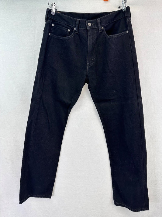 Levi Strauss 505 Jeans Men’s 34x30 Black