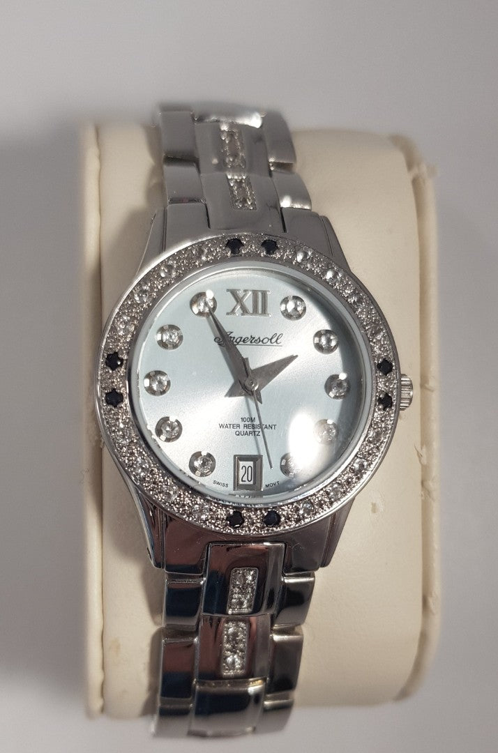 Ingersoll Silver Tone Gem Watch Boxed with Guarantee Excellent Condition