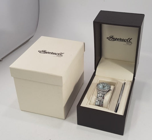 Ingersoll Silver Tone Gem Watch Boxed with Guarantee Excellent Condition