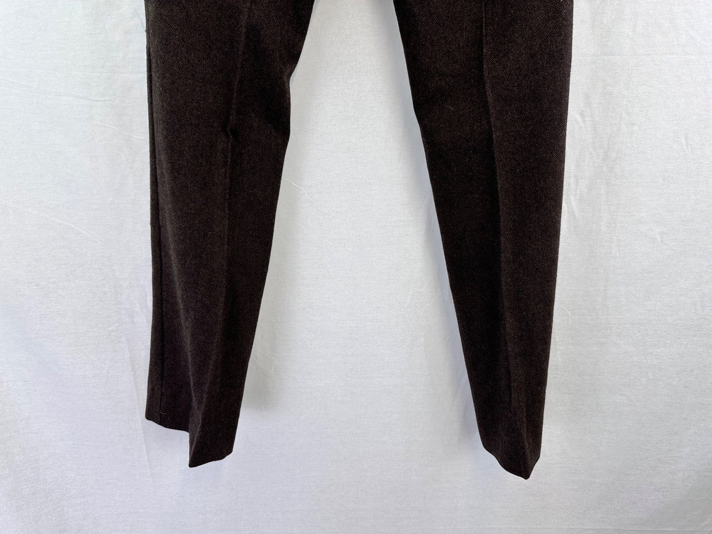 Weekend MaxMara Brown Wool Trousers Size 10 Excellent Condition