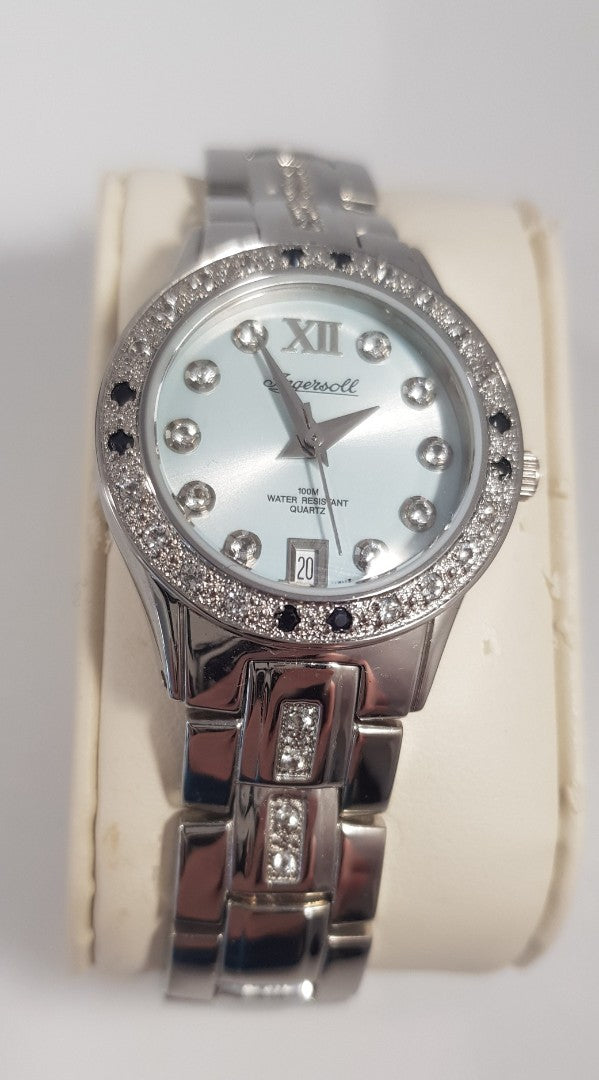 Ingersoll Silver Tone Gem Watch Boxed with Guarantee Excellent Condition