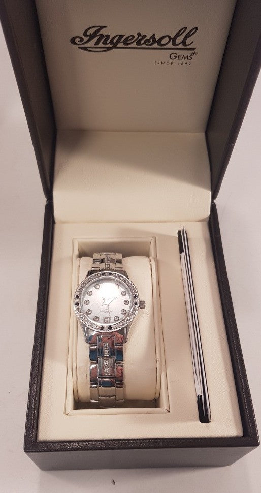 Ingersoll Silver Tone Gem Watch Boxed with Guarantee Excellent Condition