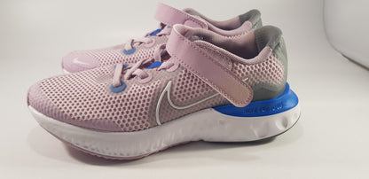 Nike Renew Trainers Pink Blue Size 1 Brand New