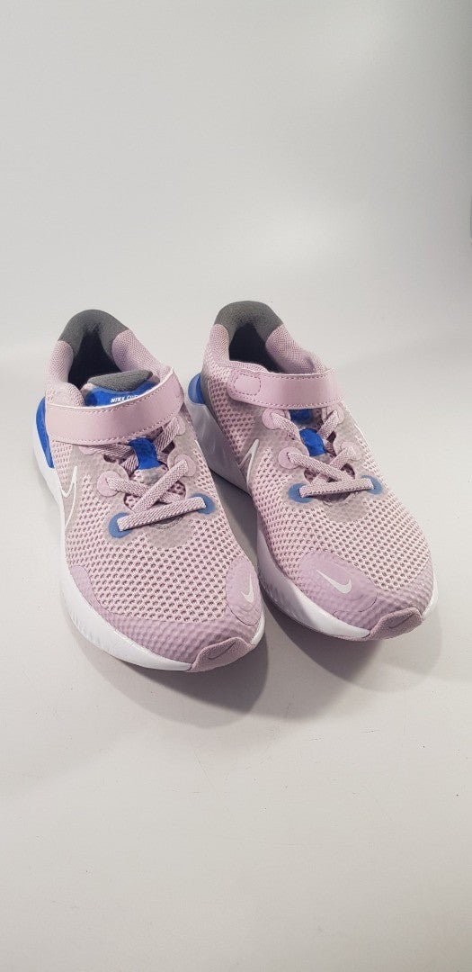 Nike Renew Trainers Pink Blue Size 1 Brand New