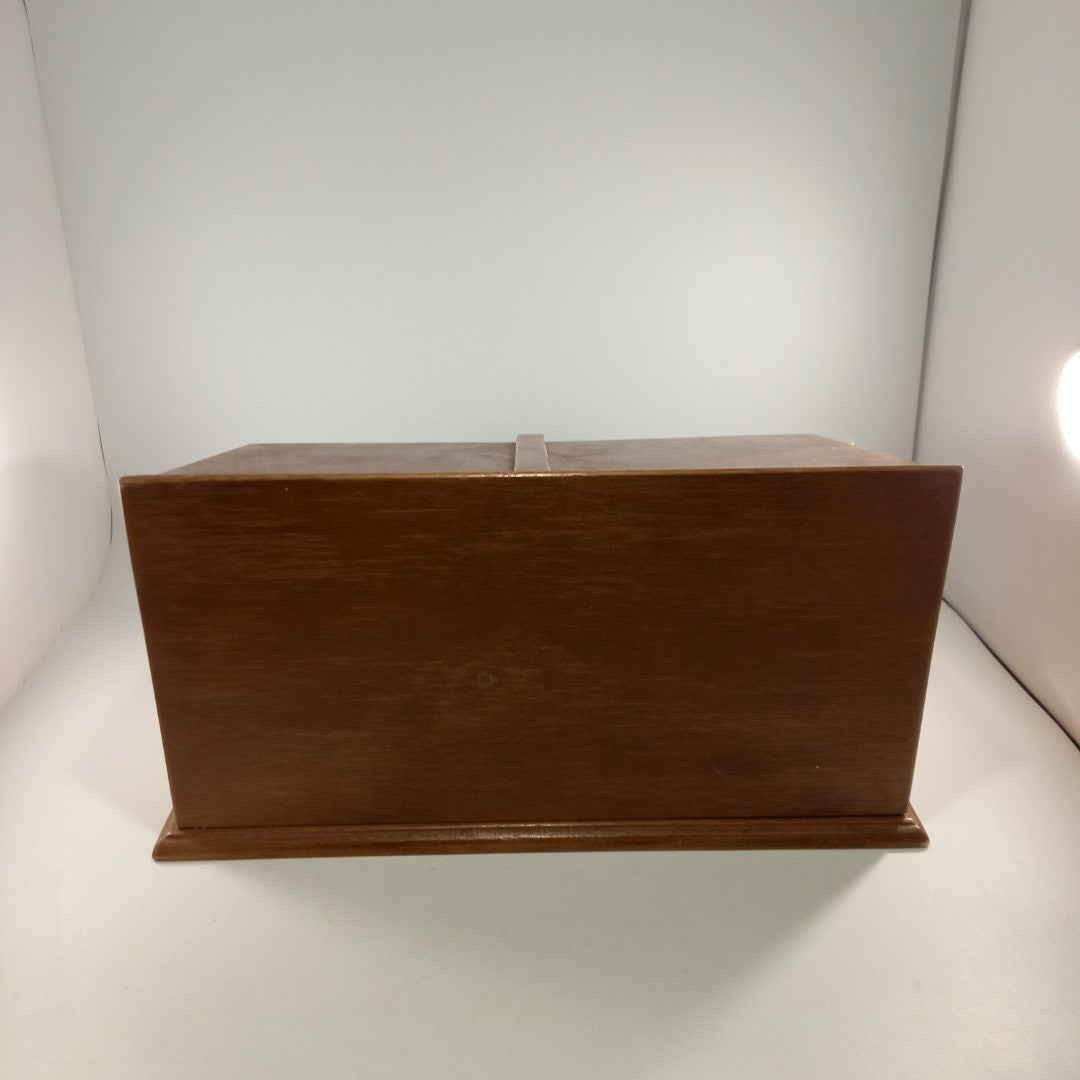 Laura Ashley Eyewear Storage Box 12 Slot Wooden Display Vintage Excellent