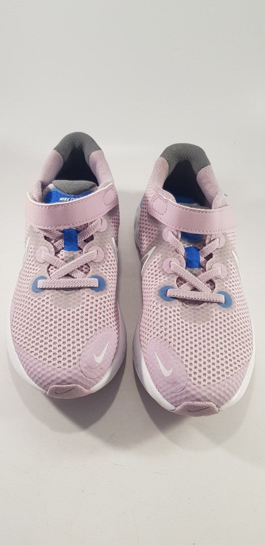 Nike Renew Trainers Pink Blue Size 1 Brand New