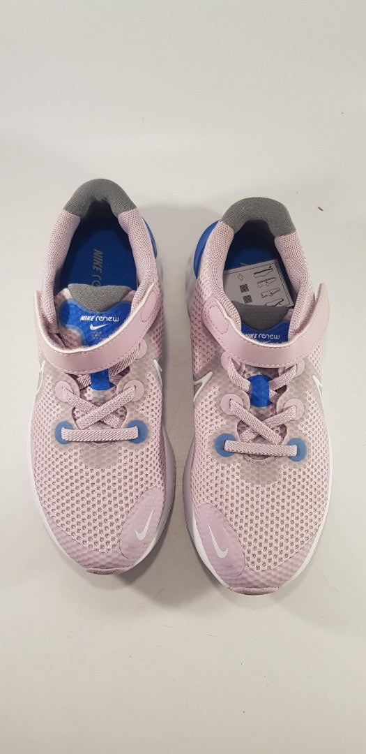 Nike Renew Trainers Pink Blue Size 1 Brand New