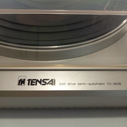 Tensai Turntable TD-862B Record Player Made in Japan Tested & Working Excellent