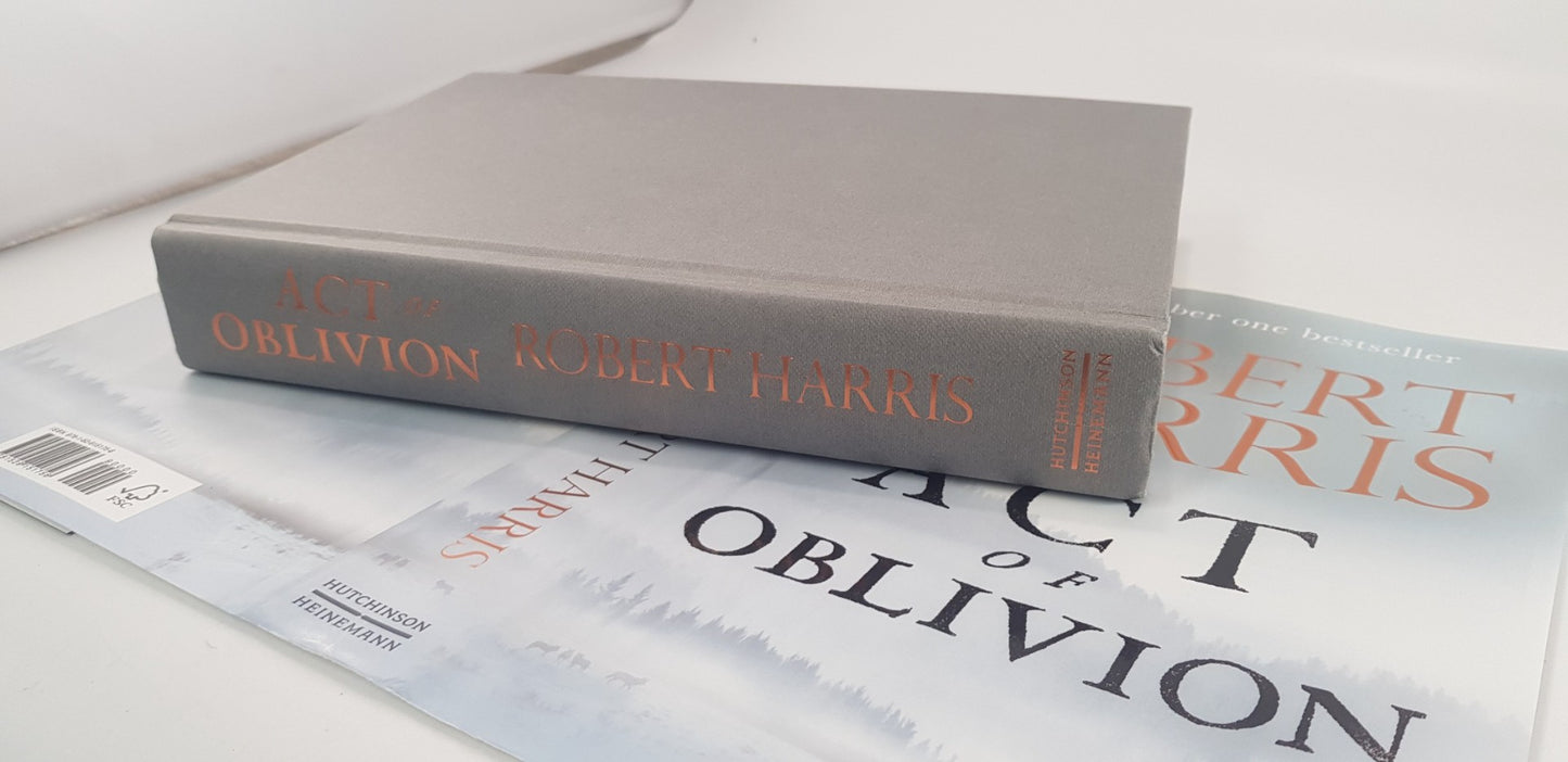 Act of Oblivion By Robert Harris Hardback Excellent Condition