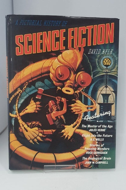 A Pictorial History of Science Fiction By David Kyle Hardback VGC Vintage