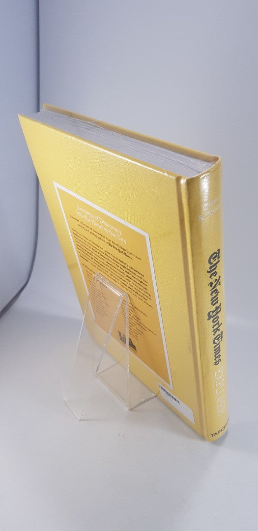 The New York Times Explorer Cities & Towns Yellow Hardcover  Brand New Rare