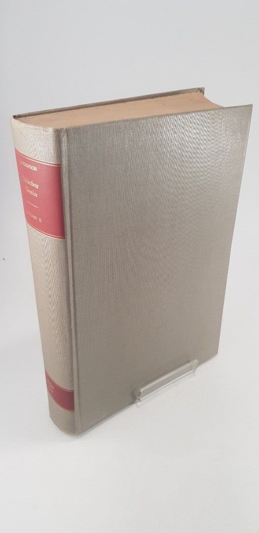 Bibliotaca Chemica Volume II By J. Ferguson Hardback VGC