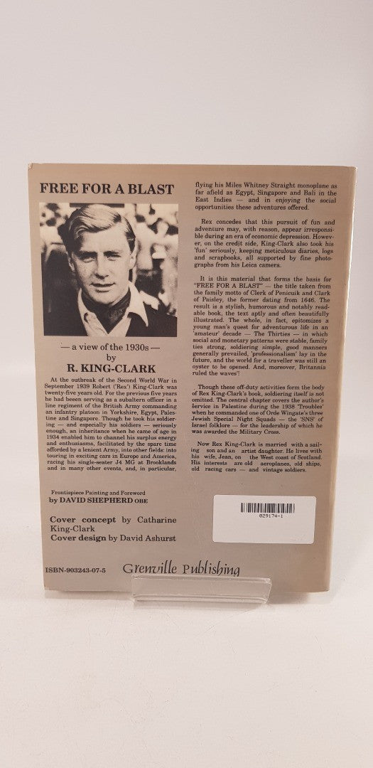 Free for a Blast By Rex King-Clark Paperback VGC Vintage