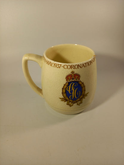 George VI & Elizabeth Coronation 1937 Official Collectable Commemorative Mug