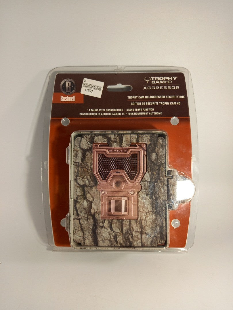 Heavy Duty Bushnell Trophy Cam Max Security Box Opened/Unused Camouflage