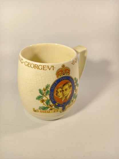 George VI & Elizabeth Coronation 1937 Official Collectable Commemorative Mug