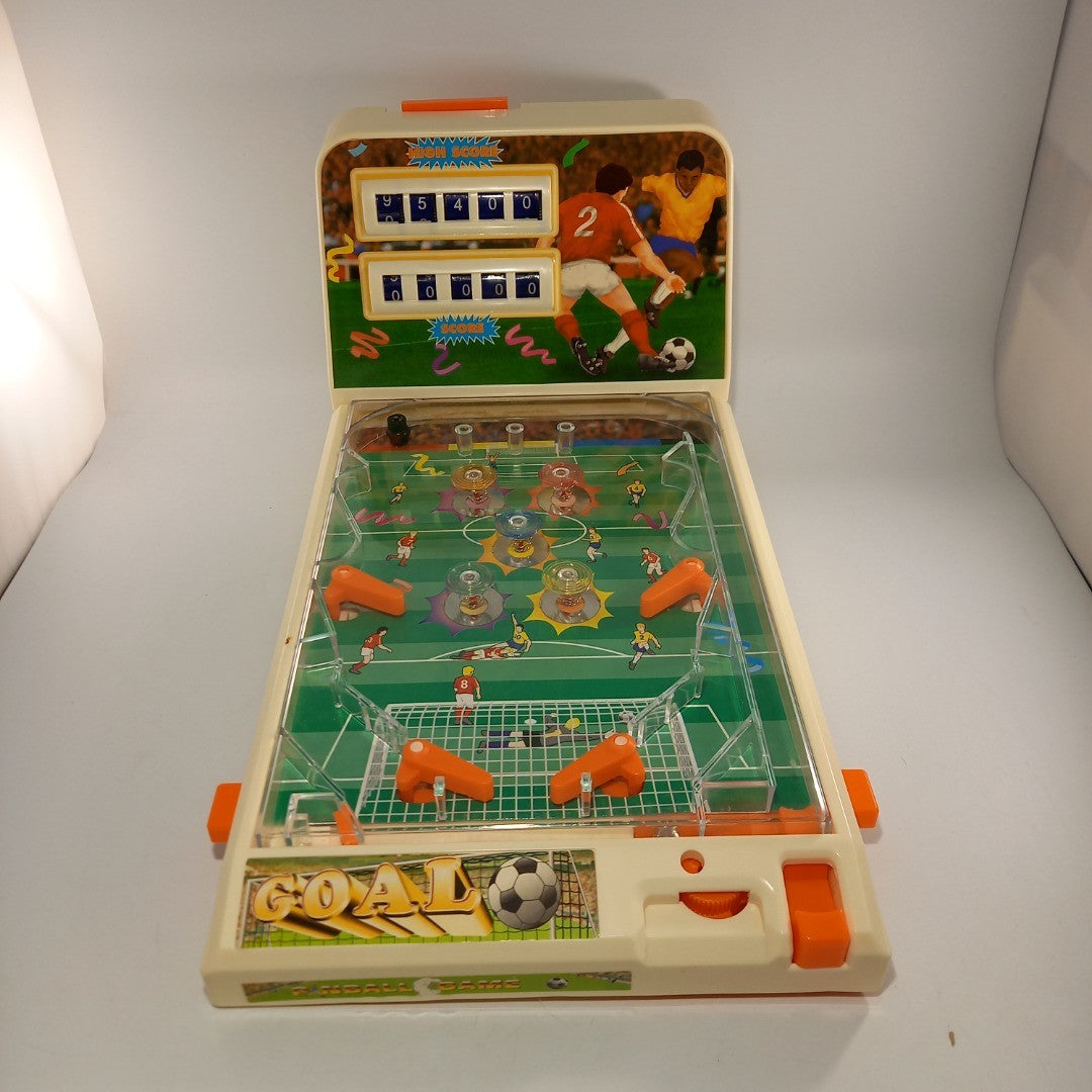 Pinball Football Table Game Battery Operated Vintage Soccer Tested & Working Good