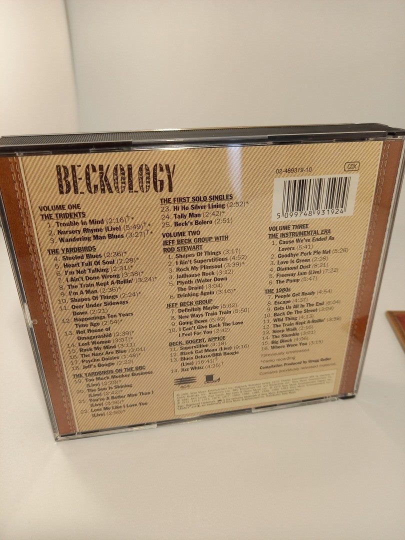 Beck, Jeff - Beckology - Beck, Jeff CD Box Set x3 Discs & Booklet