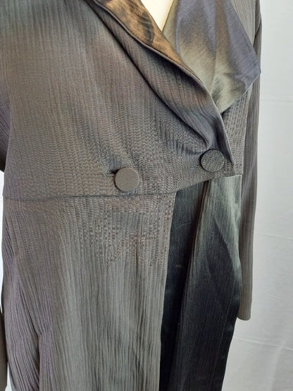 Zokky Melbourne Unique Grey Australian Designer Jacket - Size L